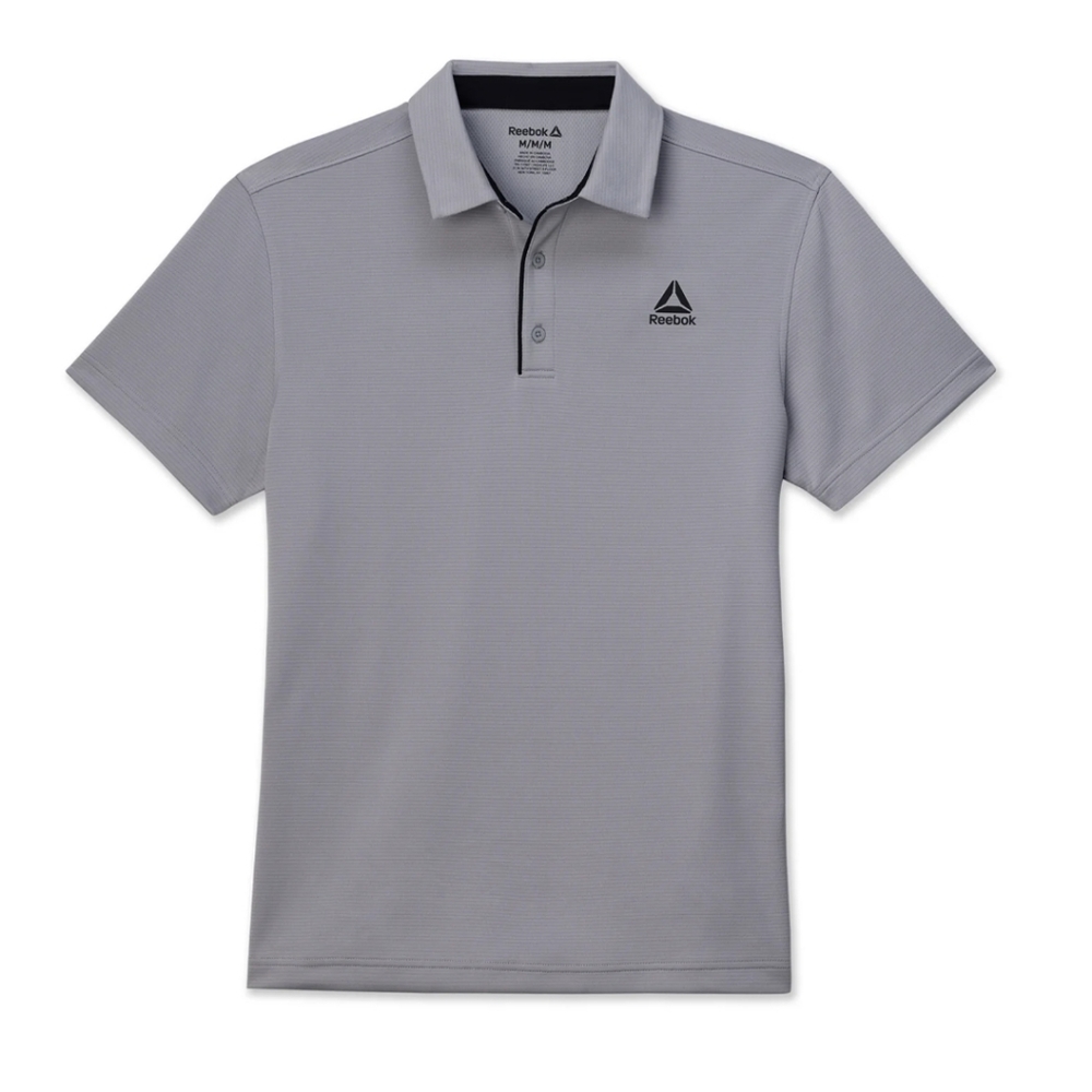 Reebok Men's Performance Polo Gray Shirt - 2XL